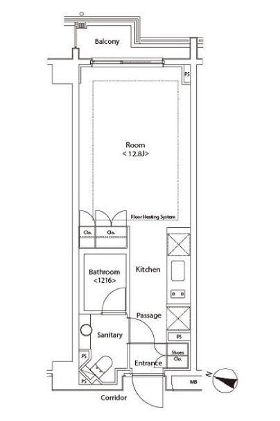 カスタリア新宿夏目坂 / 209
