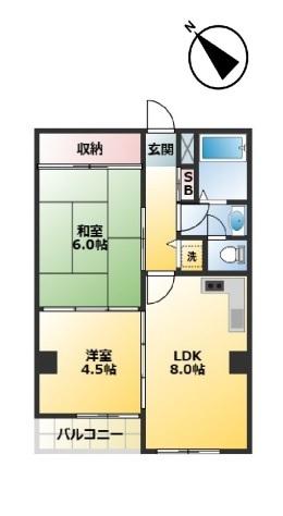 勘五郎ビルの間取り