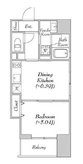 ELSTANZA神田須田町の間取り