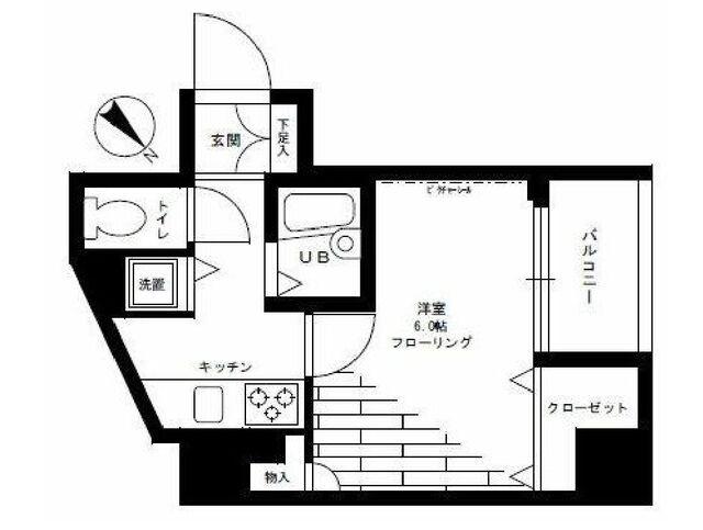 ステージファースト白山の間取り