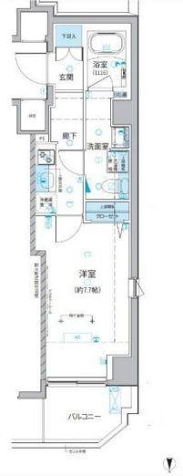 ベルシード池袋本町の間取り