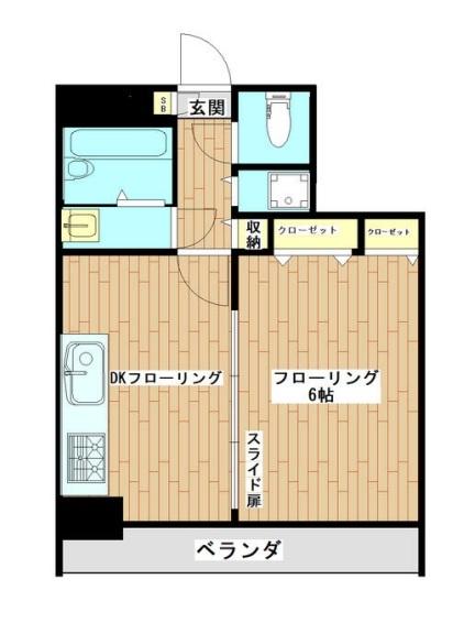 レジデンス六義園の間取り