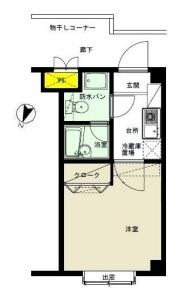 清水学生会館B館 311