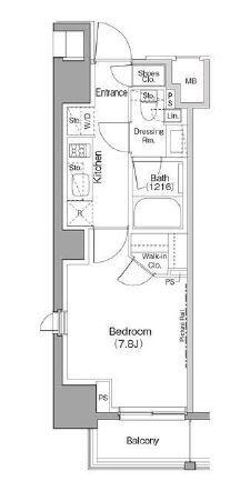 ザ・パークハビオ巣鴨の間取り