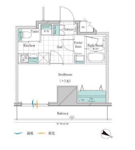 ガリシア大塚サウスの間取り