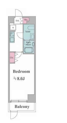 カージェ文京千石の間取り