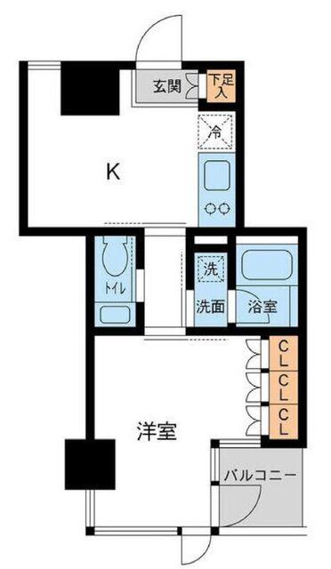 レジデンス白金パークフロントの間取り