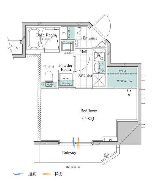 ガリシア大塚サウスの間取り