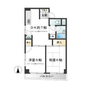  間取り図写真