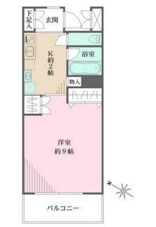 コートアヴェニュー文京本駒込の間取り