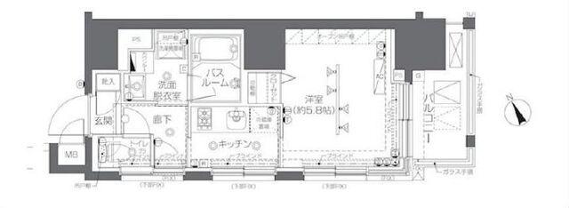 ZOOM椎名町の間取り