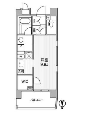 クリオ西池袋の間取り