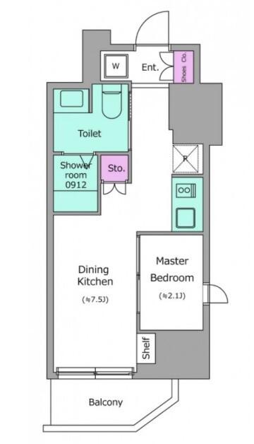 クロスレジデンス神田神保町（間取り一緒の