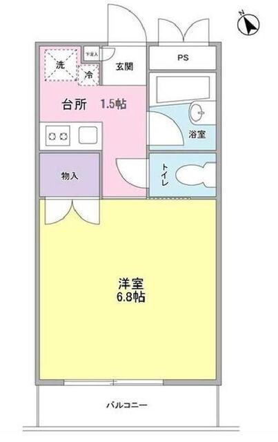 フローラ本駒込の間取り