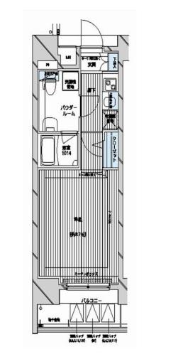 メインステージ王子Ⅱの間取り