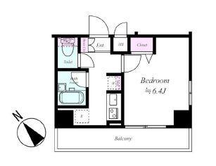 Sin-City駒込の間取り