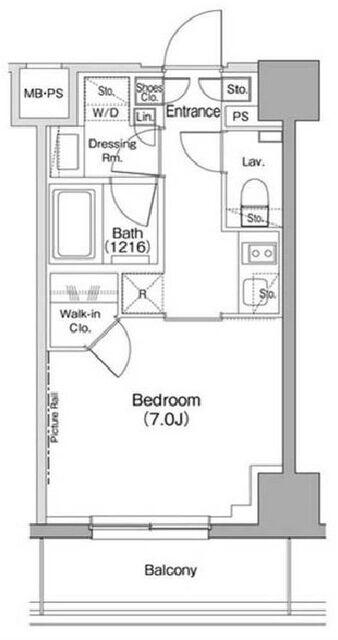 ザ・パークハビオ駒込の間取り