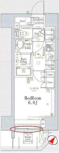 グラントゥルース巣鴨の間取り