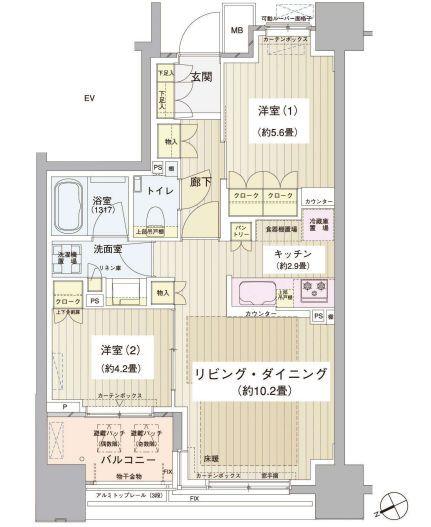  間取り図写真