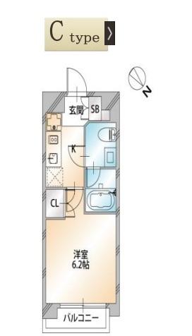 パーク巣鴨の間取り