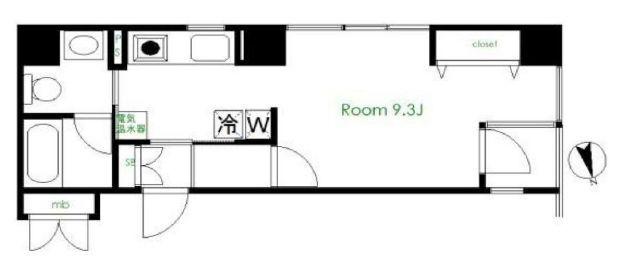 アクサス大手町ラクシーズの間取り