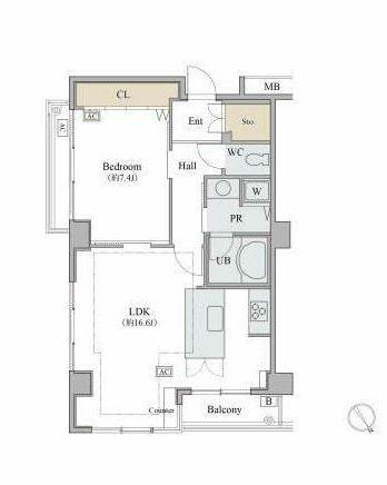 シャレール広尾　2号棟