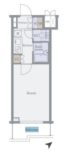 パティーナ池袋の間取り
