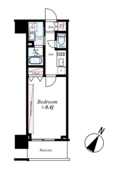 フュージョナル王子HY’sの間取り