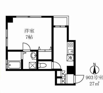 文京ツインタワーの間取り