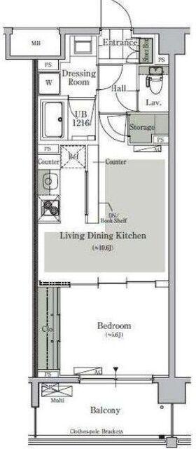 Park Cube西ヶ原STAGEの間取