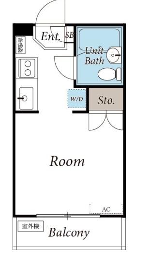 パレクレール白山の間取り