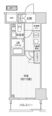 レジディア笹塚Ⅱ