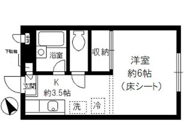 モンセラート河田町2号館 / 106
