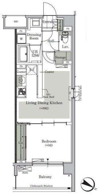 Park Cube西ヶ原STAGEの間取