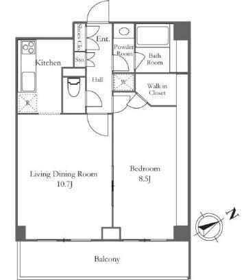 パークプレイス三田の間取り