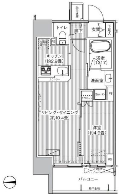  間取り図写真
