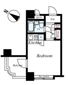アートイン巣鴨の間取り