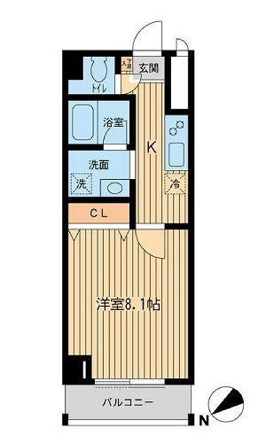 反転タイプ・別部屋参考写真