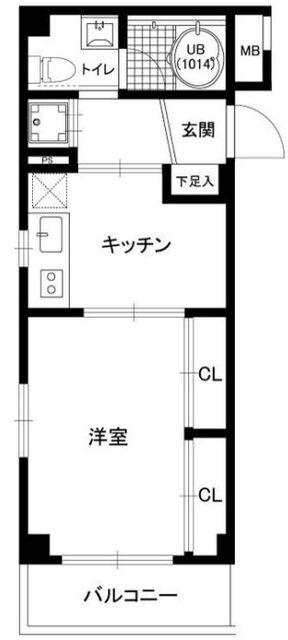 ノベル駒込の間取り