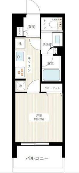 プレディアンスフォート田端の間取り