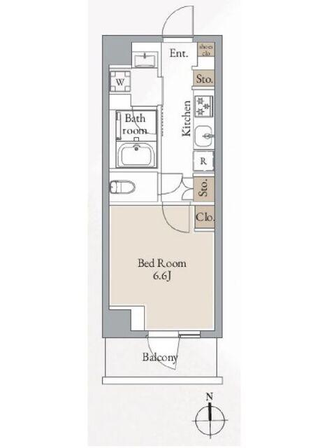 クロスレジデンス高田馬場　415号室