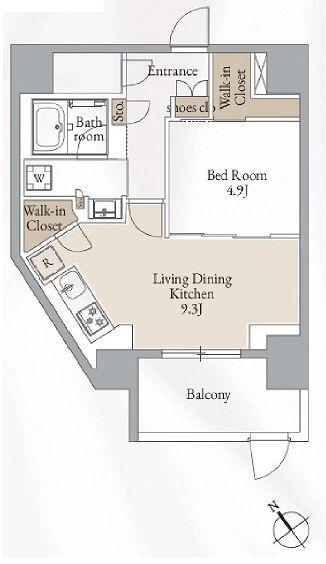 クロスレジデンス高田馬場　204号室