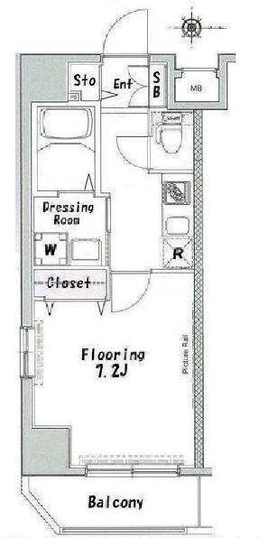 グランヴァン王子駅前の間取り