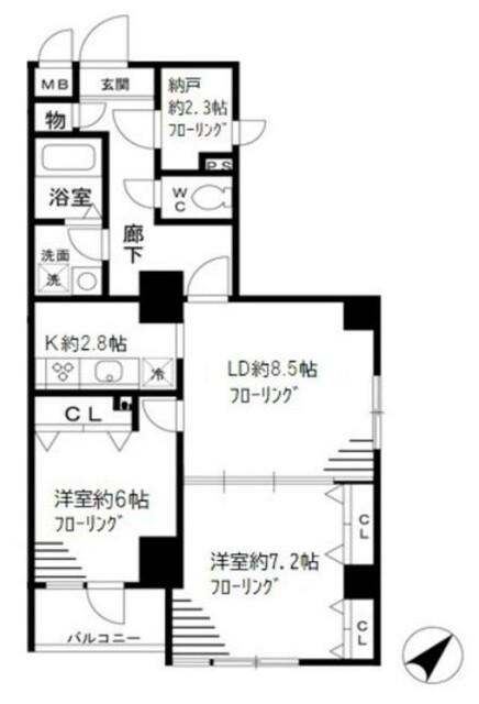  間取り図写真