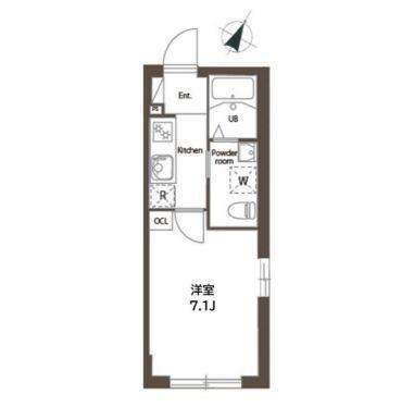 ドムス・スタイル目黒・不動前の間取り