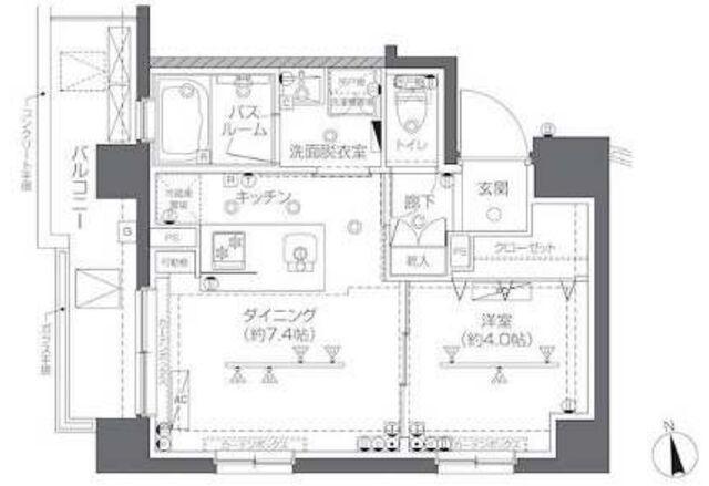 ZOOM椎名町の間取り