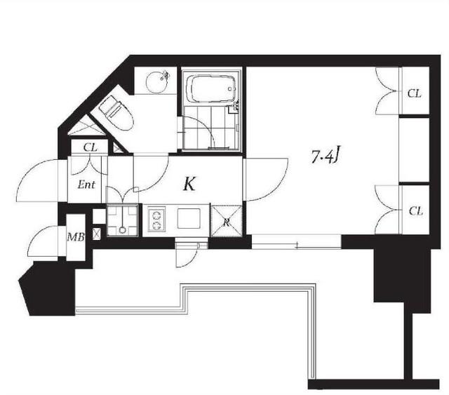 チェスターコート御茶ノ水の間取り