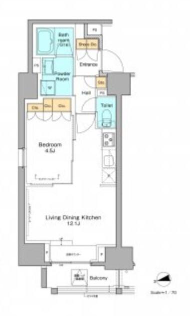 プラウドフラット西早稲田　1201