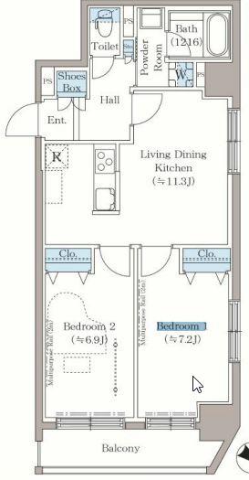 同間取：階数別