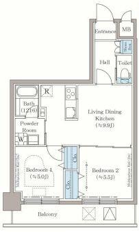 同間取：階数別